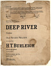 "Deep River" cover digitally reproduced by the Duke University Rare Book, Manuscript, and Special Collections Library